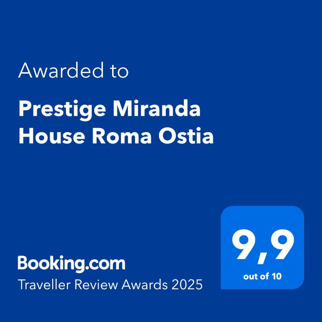 Prestige Miranda House Roma Ostia Apartment ภายนอก รูปภาพ